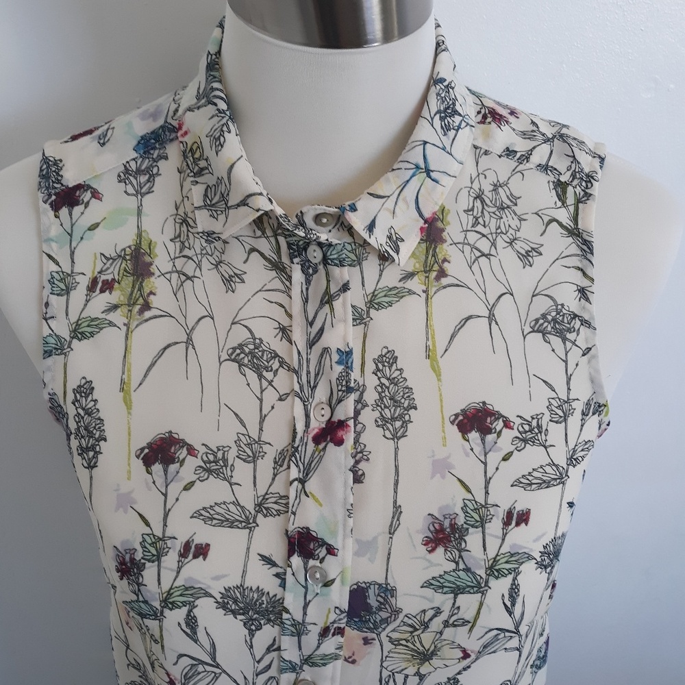 Floral print top - Picture 3 of 4